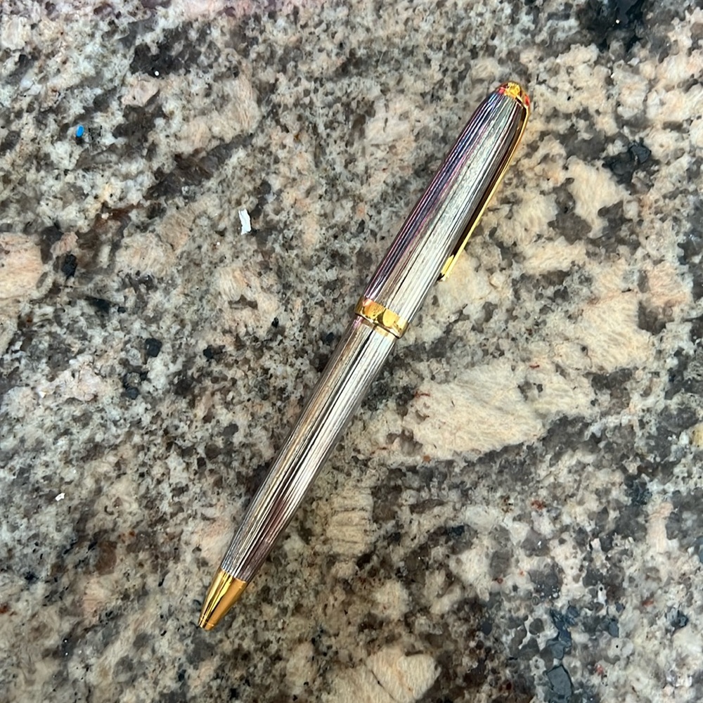 Vintage Cartier Pen Gold
